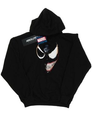 Marvel Venom Split Face Hoodie - Black