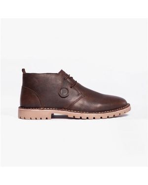 Popps Cooper Desert Boots Dark - Brown