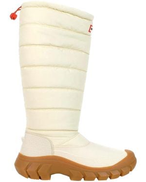 HUNTER Interpid Tall Snow Boots - Natural