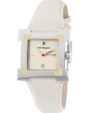 Laura Biagiotti Lb0038L-05 Ladies Watch - White