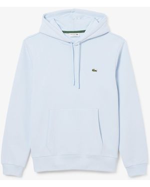 Lacoste Fleece Hoodie Cotton - Blue