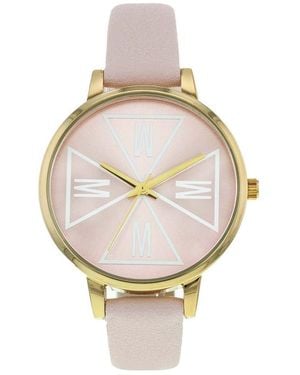 Missguided Mg068P Ladies Watch - Metallic