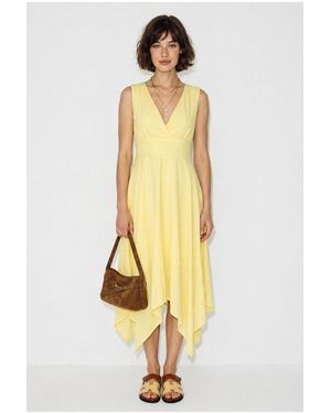 Bianco Lucci Midi Dress - Metallic