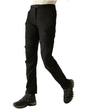 Dare 2b Ladies Melodic Pro Zip-Off Trousers - Black