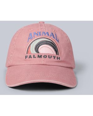 Mountain Warehouse Regional Falmouth Baseball Cap Adjustable Head Strap Everyday Casual Hat Cotton - Pink