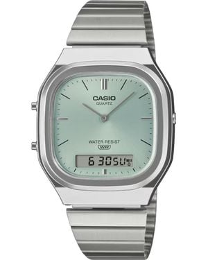 G-Shock Collection Vintage Watch Aq-240E-2Aef Stainless Steel - Grey