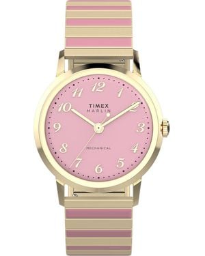 Timex Marlin Watch Tw2W44500 Stainless Steel - Pink