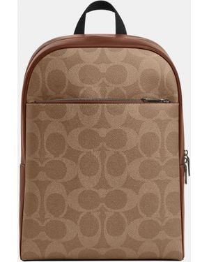COACH Owen Backpack - Brown