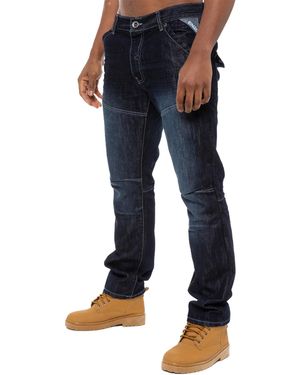 Enzo Denim Jeans Straight Leg - Blue