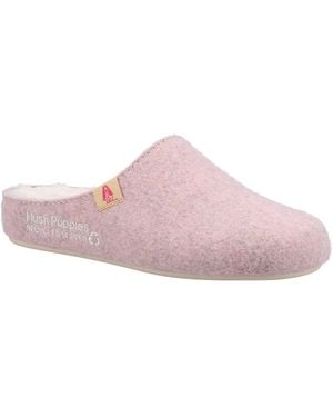 Hush Puppies The Good 90% Recycled Rpet Slippers - Pink