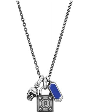 Police Pejgn2009011 Necklace - Blue