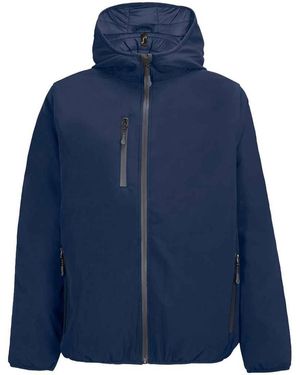Sol's Falcon Padded Soft Shell Jacket (Abyss) - Blue