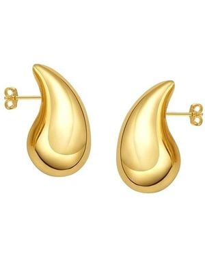 Bibei Mini Drop Earrings Plated Bipe056 - Metallic