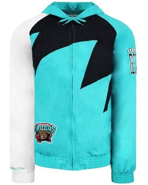 Mitchell & Ness Vancouver Grizzlies Shark Tooth Jacket - Blue