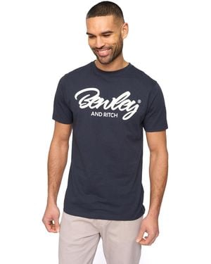 Bewley & Ritch Yardley T-Shirt - Blue