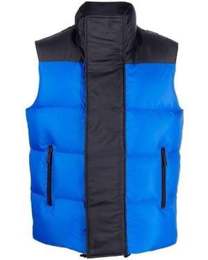 DSquared² Gilet Down Jacket Material_Polyester - Blue