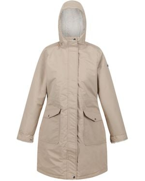 Regatta Ladies Romine Waterproof Parka (Barleycorn/Light Vanilla) - Natural