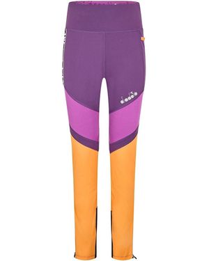 Diadora L. Winter Running Tights Vla Ma - Purple