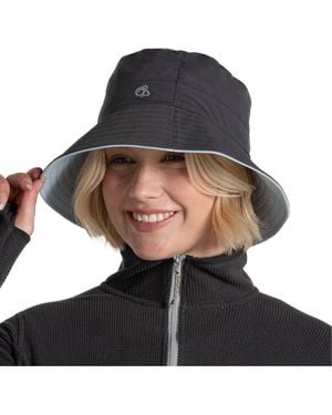 Craghoppers Iii Nosilife Bucket Hat Pepper/Niagara) - Black