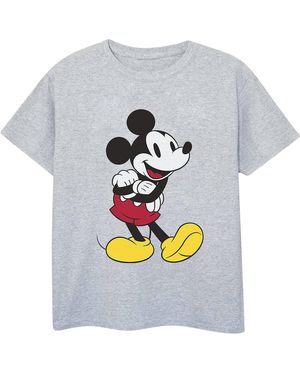 Disney Classic Mickey Mouse T-Shirt (Sports) - Grey