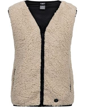Trespass Ladies Roslin Fleece Gilet - Natural