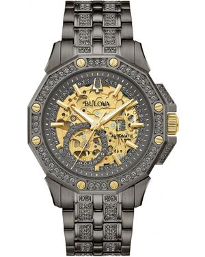 Bulova Octava Watch 98A293 Stainless Steel - Grey