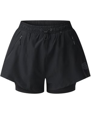 Umbro Ladies Pro Training Hybrid Short - Black