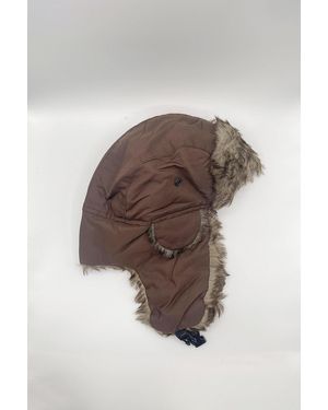 SVNX Tapper Hat With Faux Fur Lining - Brown
