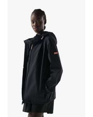 HUNTER Packable Rain Adults Jacket Nylon - Black