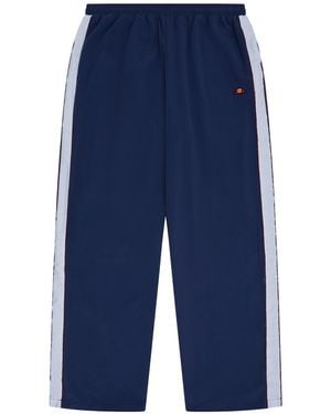 Ellesse Gilardino Vertical Stripe Patterned Track Trousers - Blue