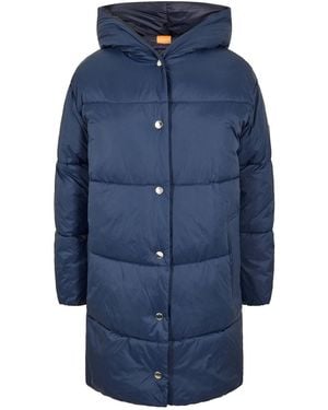 BOSS Polly Short Puffer Jacket - Blue