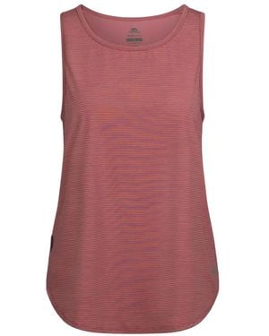 Trespass Ladies Kannal Active Tank Top (Light Mulberry) - Red