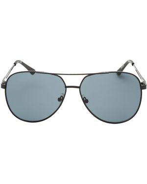 Guess Gf0231 02A Sunglasses Material_Metal1 - Blue