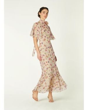 LK Bennett Margot Dress, Multi - Natural