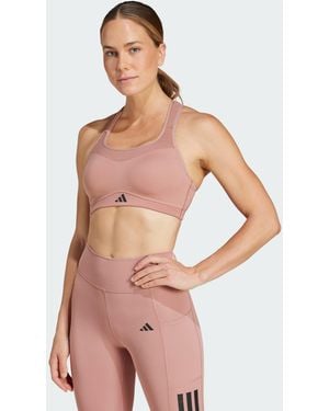 adidas Originals Tlrd Impact Training High Support Bra - Pink