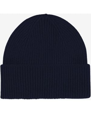 COLORFUL STANDARD Merino Wool Beanie - Blue