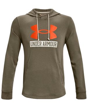 Under Armour Rival Terry Overhead Hoodie - Green