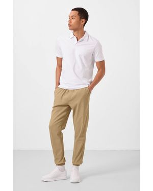 TOMMY LIFE Straight-Leg Pull-On Chinos - White