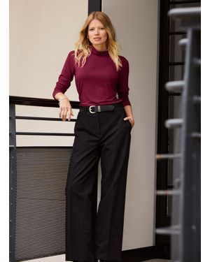 Baukjen Julie Turtleneck Top - Black