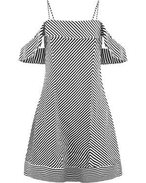 ARMANI EXCHANGE Dress Cotton - Grey
