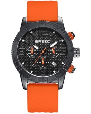 Breed Double Agent Chronograph Watch With Date - Multicolour