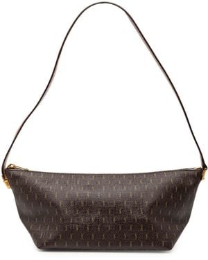 Saint Laurent Pre-Owned Coated Canvas Le Monogramme Shoulder Bag - Brown