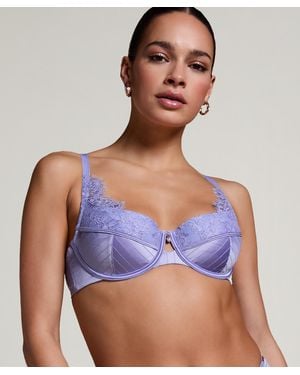 Hunkemöller Charlie Padded Underwired Bra - Blue