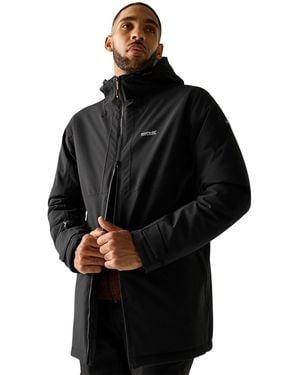 Regatta Hoscar Waterproof Insulated Jacket /Burnt Henna) - Black
