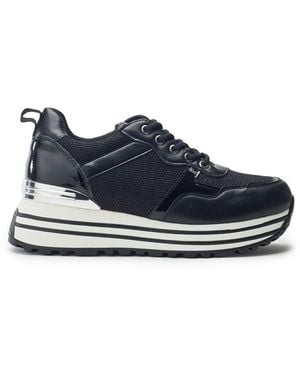 b.soleful Sorelli Trainers Faux Leather - Blue