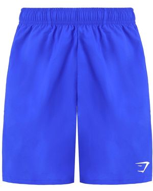 GYMSHARK Aankomst Blauw Pocket Shorts