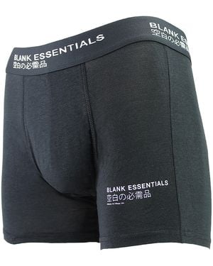 Blank Essentials 3 Pack Boxer Shorts - Blue