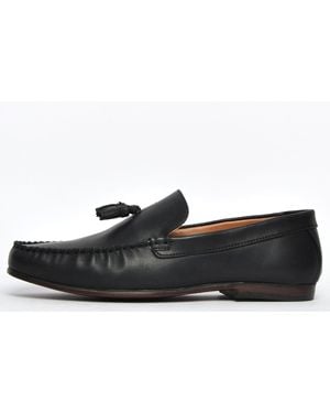 Red tape tassel loafers clearance