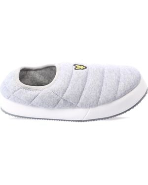 Lyle & Scott Valentine Slippers Size 7 - White