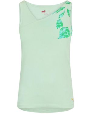 PUMA Shala Graphic Top - Green